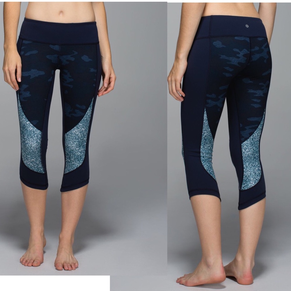 Lululemon Wunder Under Crop *Full-On Luon
